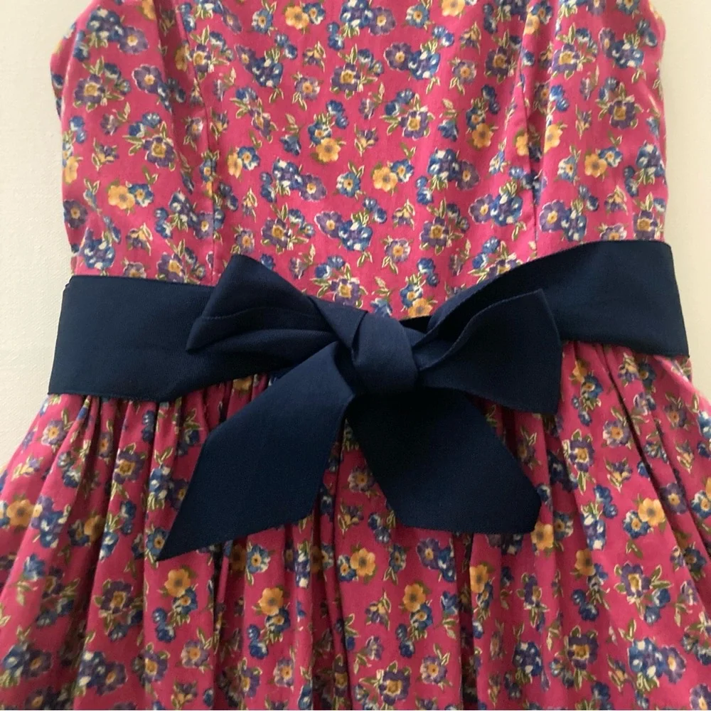 Ralph Lauren Girls 8 Pink Floral Party Dress